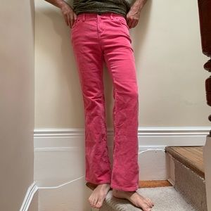 Vineyard Vines wmns cords pink sz: 8